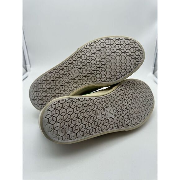 Veja Campo Chromefree‎ Emeraude Leather Sneaker White Multi Womens US 8 - Picture 5 of 6